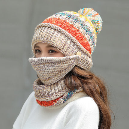 Coréen hiver tricoté chapeau