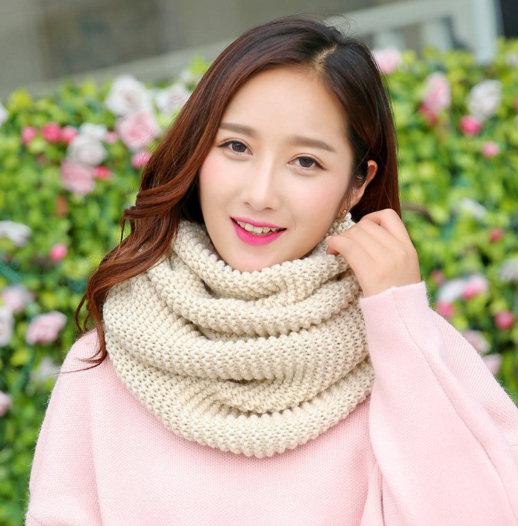 Autumn-Winter Warm And Thickening Solid Color Women&