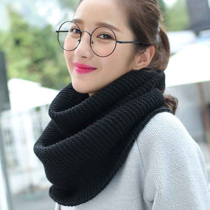 Autumn-Winter Warm And Thickening Solid Color Women&