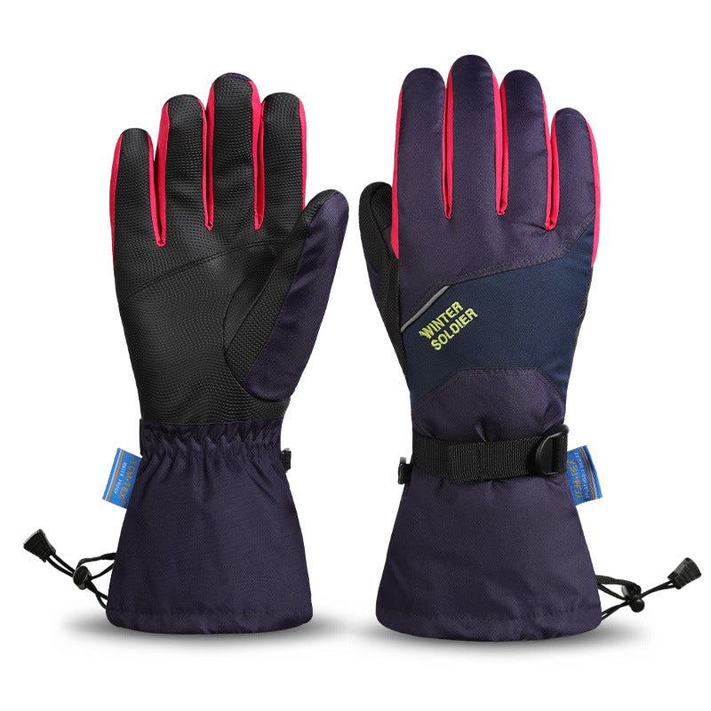 Nylon Winter Ski Gloves