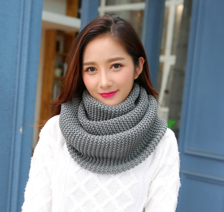 Autumn-Winter Warm And Thickening Solid Color Women&