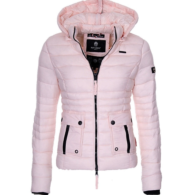 Vestes pour Femmes Hiver Rouge Manteau Moto