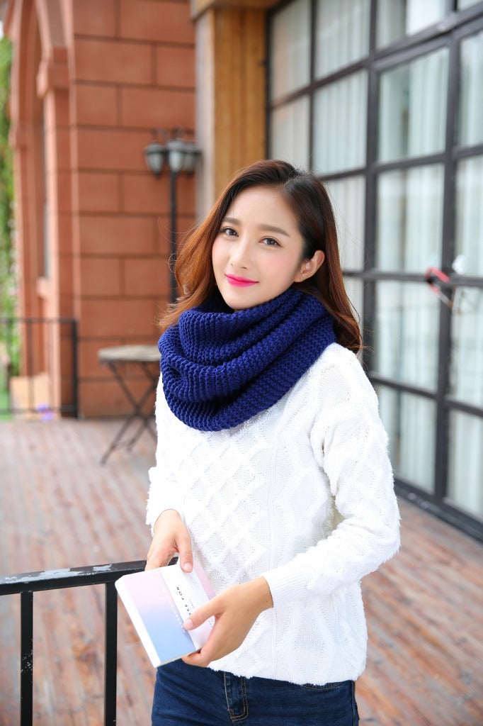 Autumn-Winter Warm And Thickening Solid Color Women&