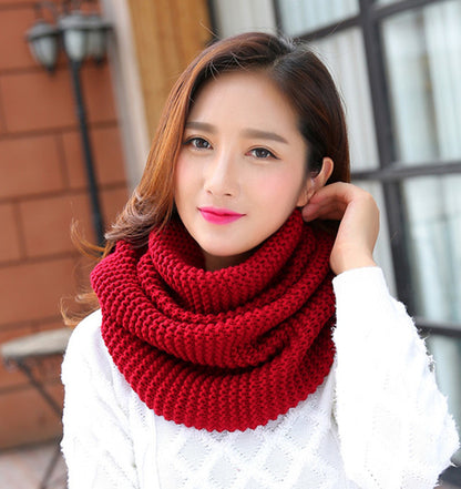 Autumn-Winter Warm And Thickening Solid Color Women&